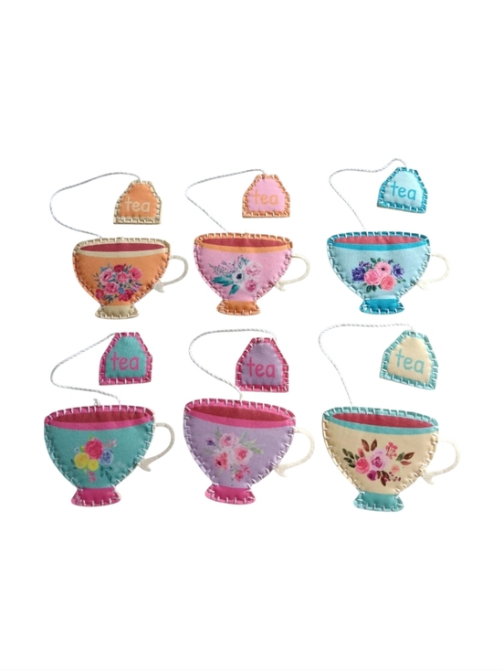 Resurhang Other - Tea Party Tea Bags Bookmarks